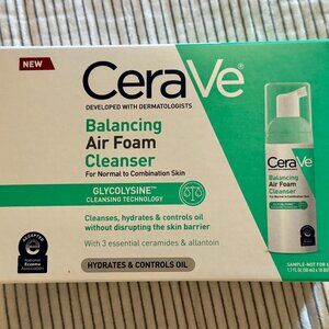 10 CeraVe Balancing Air Foam Cleanser 1.7oz Each - Bundle -